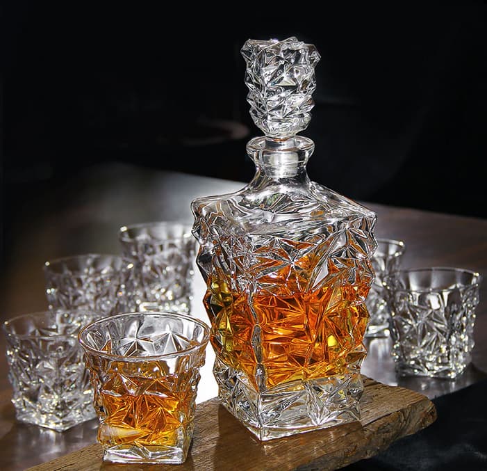 Glacier whisky set