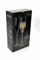 2x AVILA - prosecco glazen - flute - 230ml