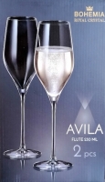 2x AVILA - prosecco glazen - flute - 230ml