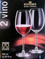 2x VINO -standard wijnglazen - 480 ml