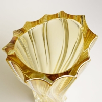 PLANTICA  kristallen vaas AMBER 32cm