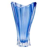 PLANTICA  kristallen vaas BLUE 32cm