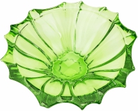 PLANTICA kristallen schaal GREEN 33cm