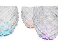 MORRIS luxe glazen in kleur - set 6 stuks