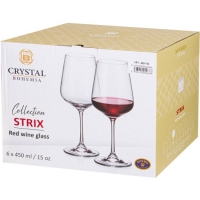 Strix rode wijnglas 450ml
