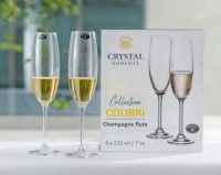 COLIBRI champagne glas flute - 220ml