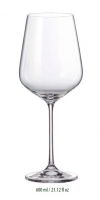GLOBO rode wijnglas - aperol 600ml