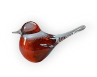 Mini urn - vogeltje roodbosje