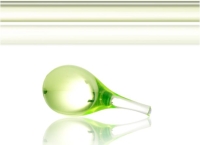 Glasstaaf geel transparant - ANNAYELLOW