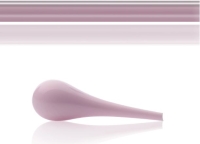 Glasstaaf roze - OPAQUE ROSE