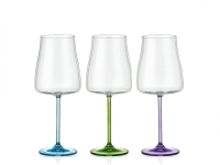 RAINBOW Fresh -  kleur wijnglazen  - set 6 stuks