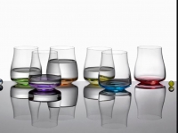 RAINBOW Fresh -  gekleurde glazen  - 6 + 6 stuks AANBIEDING