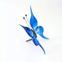 Vlinder blauw klein 1