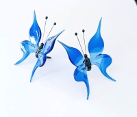 Vlinder blauw klein 1