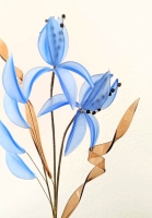Blauwe bloemen 3