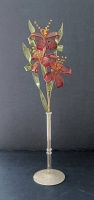 Rode bloemen donker 4